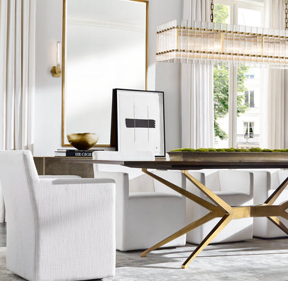 SAN MARCO RECTANGULAR CHANDELIER 54"
