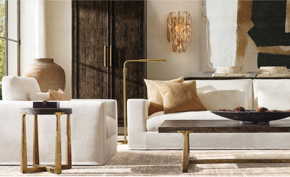 CHIARA SMOKE GLASS SCONCE