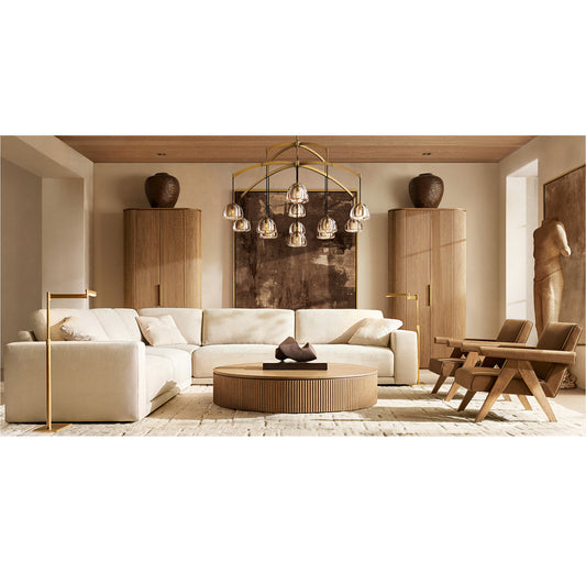 HEMISPHERE ROUND CHANDELIER 60"