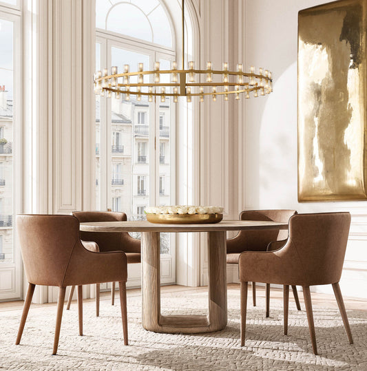 ARCACHON LED ROUND CHANDELIER 60"