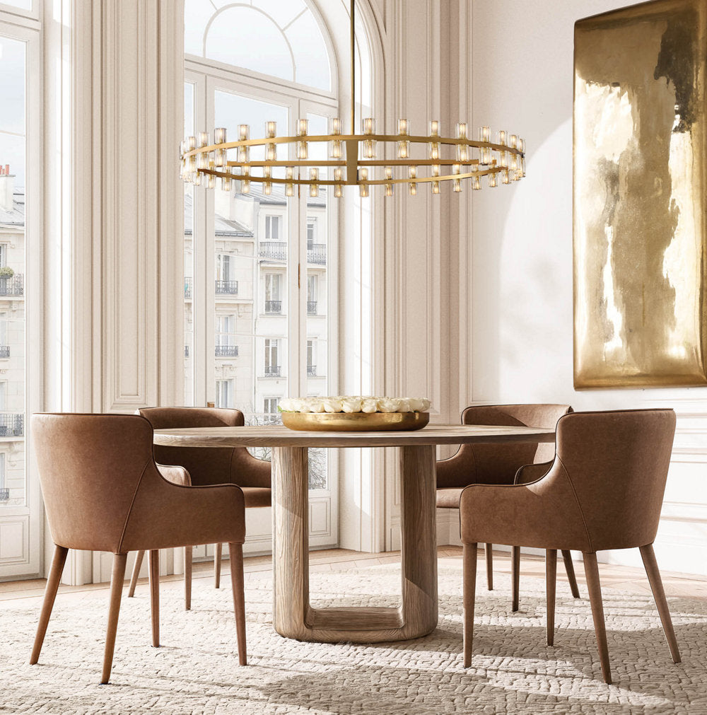ARCACHON LED ROUND CHANDELIER 60"