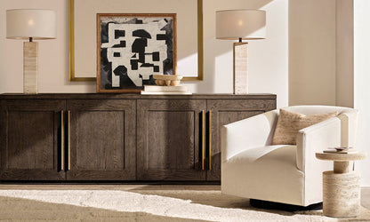 SAREZZO STONE SQUARE TABLE LAMP