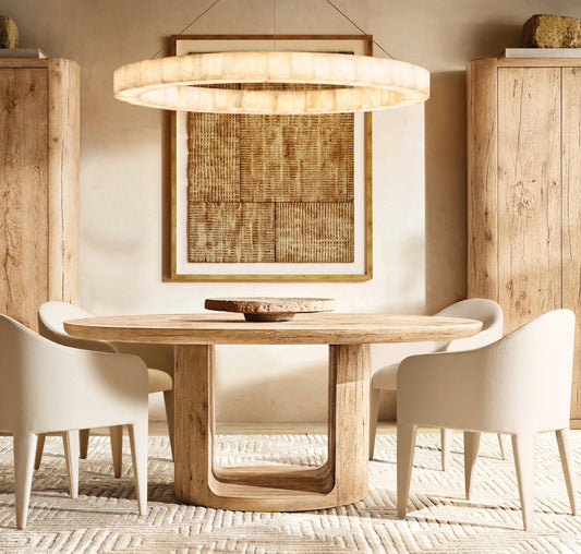RIVAGE ROUND CHANDELIER 40"
