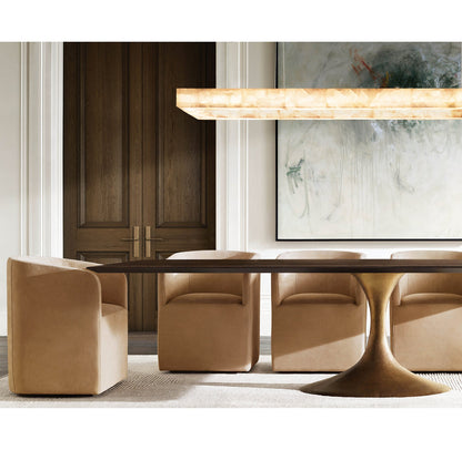 RIVAGE RECTANGULAR CHANDELIER 54"