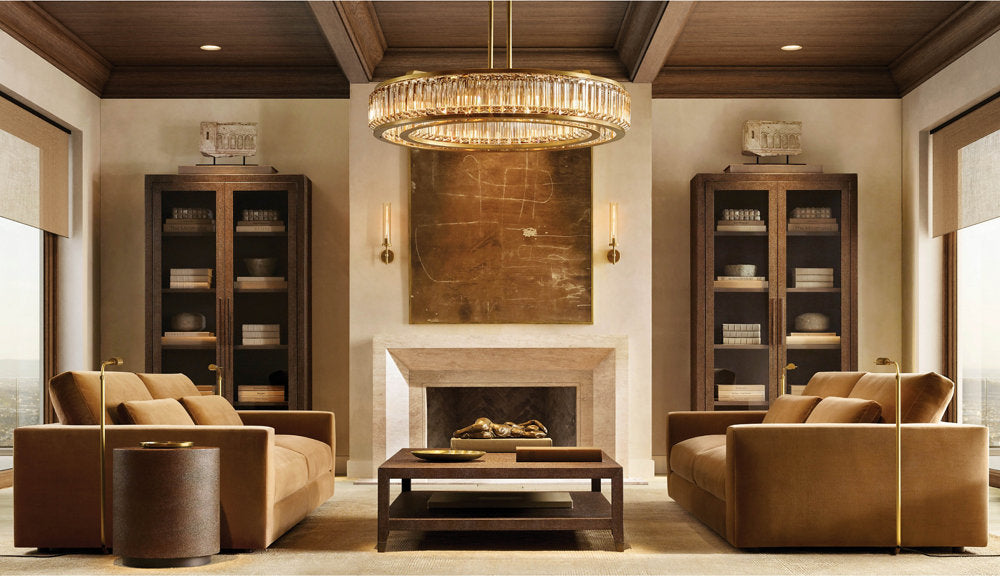 LAMBETH KNURLED GRAND SCONCE