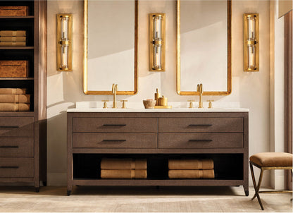 SAVILE ROUND LINEAR SCONCE