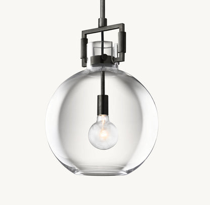 MACHINIST GLASS GLOBE PENDANT