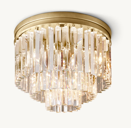 1920S ODEON FLUSHMOUNT 20"