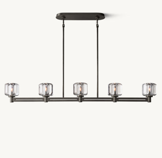 DEMARET LINEAR CHANDELIER 54"