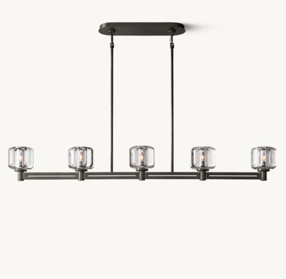 DEMARET LINEAR CHANDELIER 54"