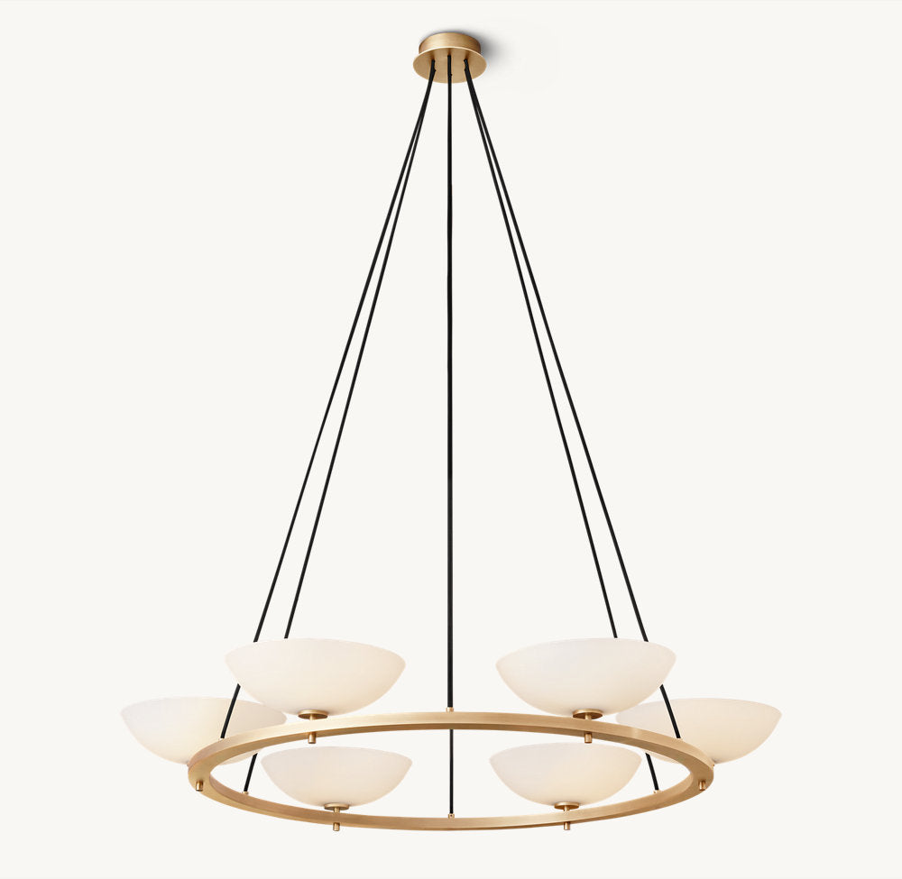 VERNET ROUND CHANDELIER 48"
