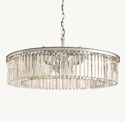 RHYS ROUND CHANDELIER 43"