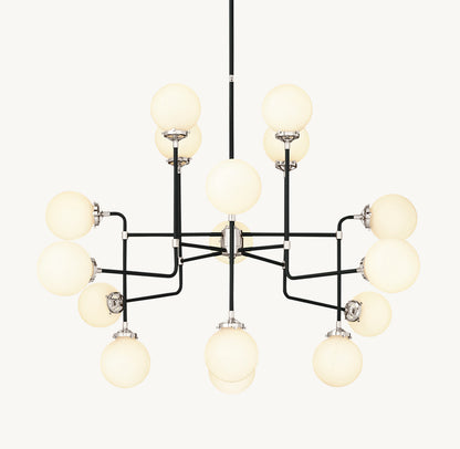 Black/ Polished Nickel