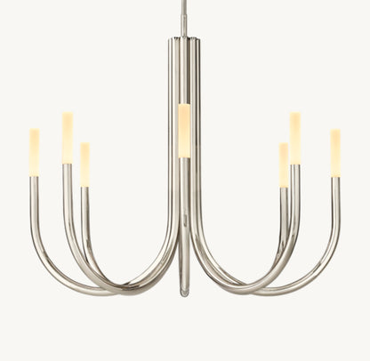 ROUSSEAU ROUND CHANDELIER 38"