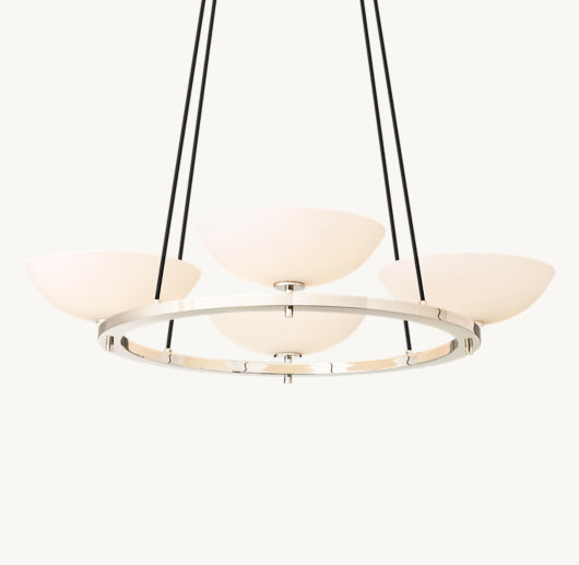 VERNET ROUND CHANDELIER 36"