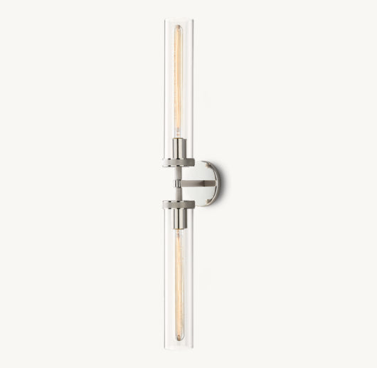 LAMBETH KNURLED GRAND LINEAR SCONCE