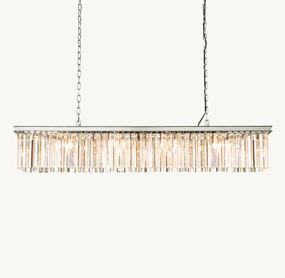 RHYS RECTANGULAR CHANDELIER 60"