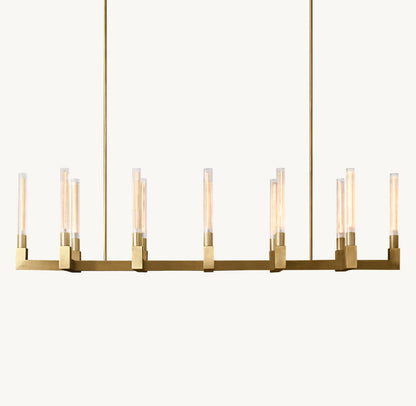CANNELE LINEAR CHANDELIER 67"