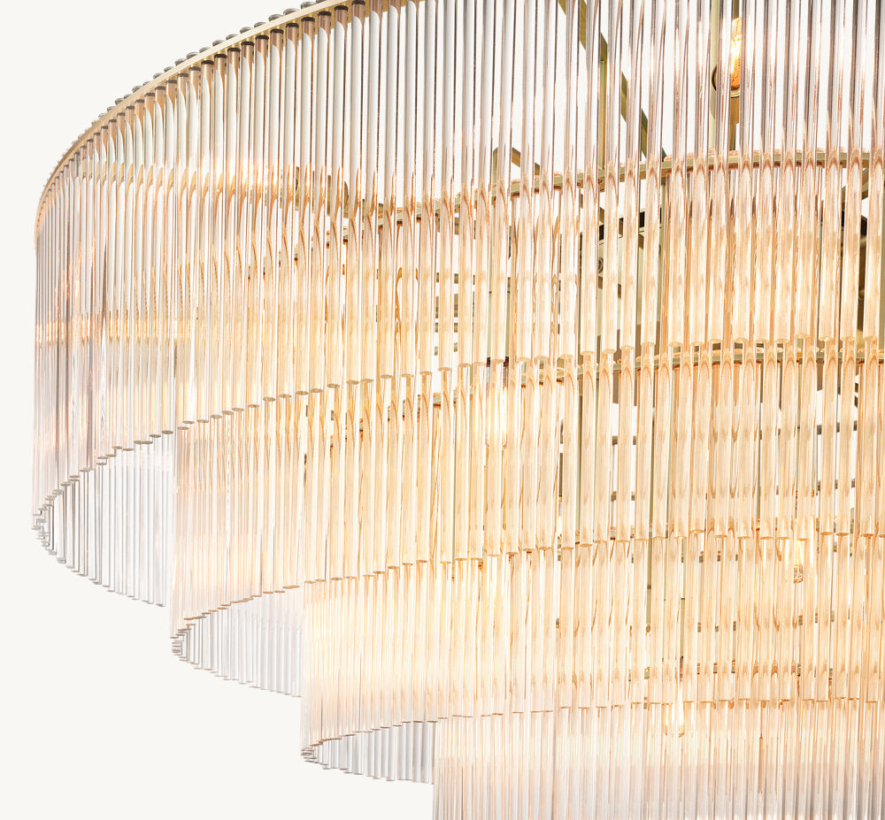 AMADEO ROUND CHANDELIER 50"