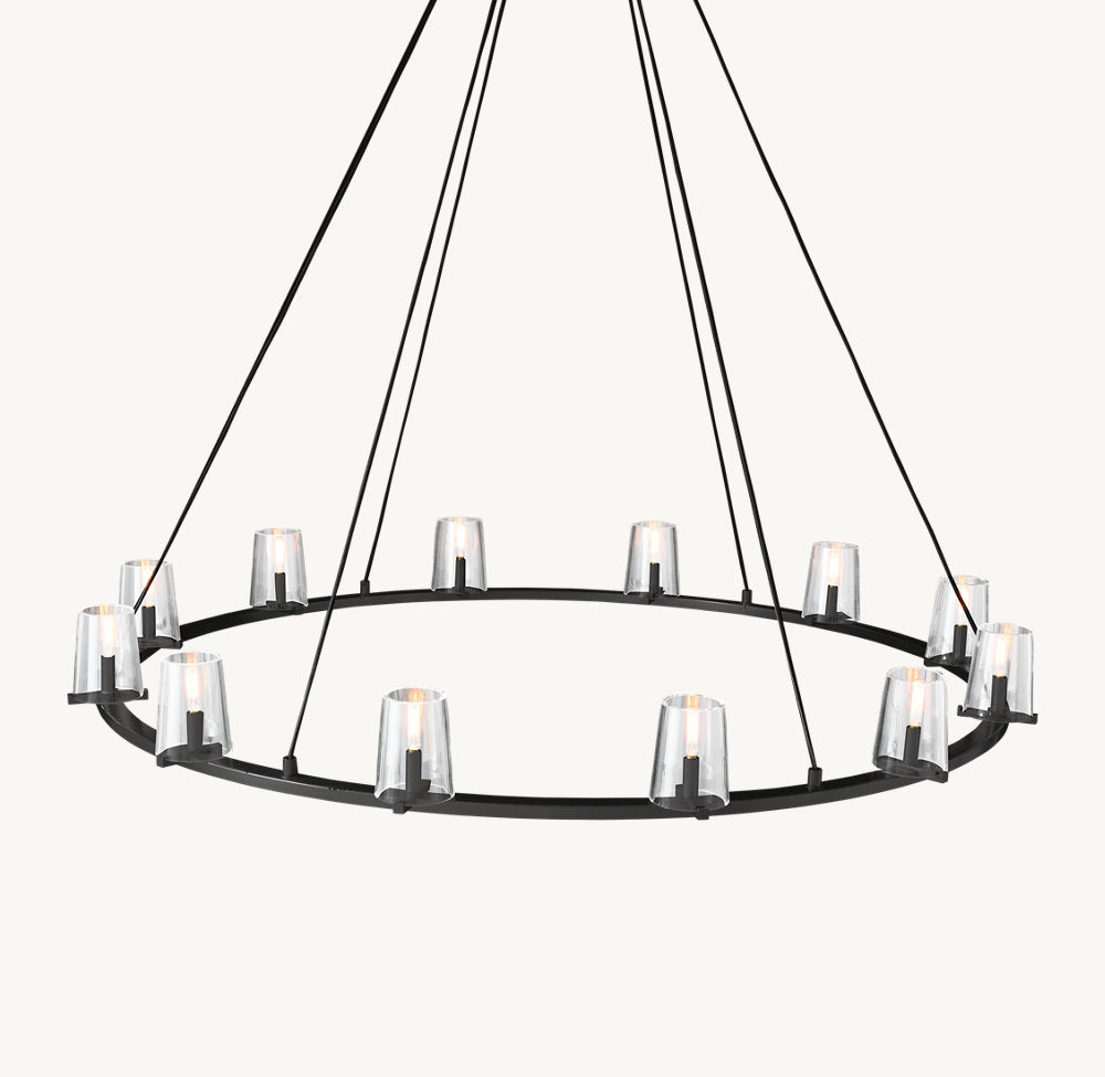 PAUILLAC ROUND CHANDELIER 60"