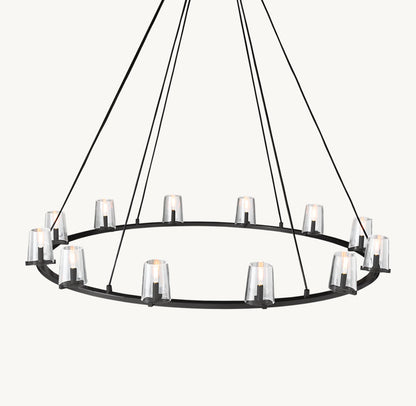 PAUILLAC ROUND CHANDELIER 60"