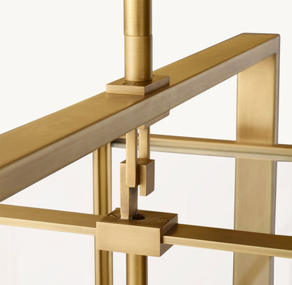 BECKMAN RECTANGULAR CHANDELIER 72"