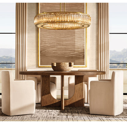 MAURIER ROUND CHANDELIER 48"