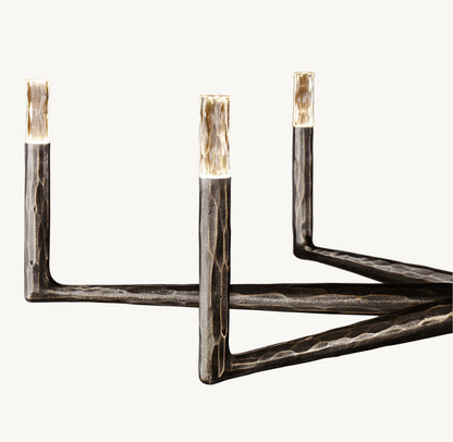 THADDEUS ROUND CHANDELIER 72"