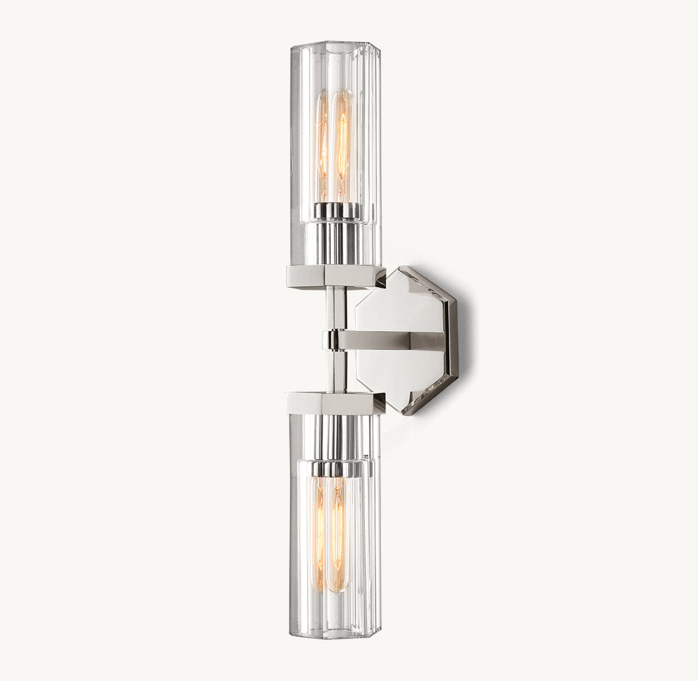 LAMBETH HEXAGONAL LINEAR SCONCE