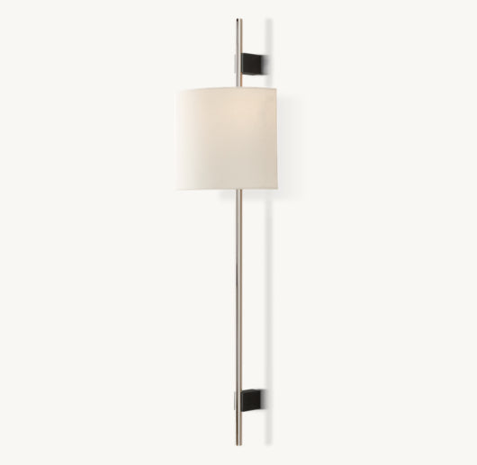VELA ROUND BAR SCONCE - ROUND SHADE