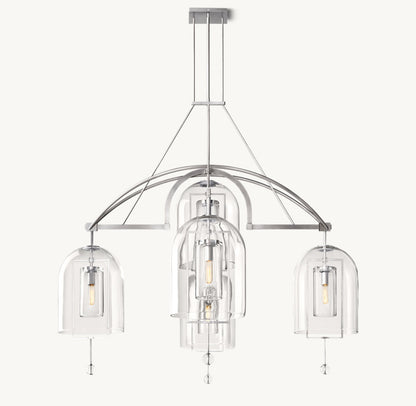 FULCRUM ROUND GRAND CHANDELIER 61"