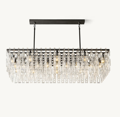 MARIGNAN RECTANGULAR CHANDELIER 60"