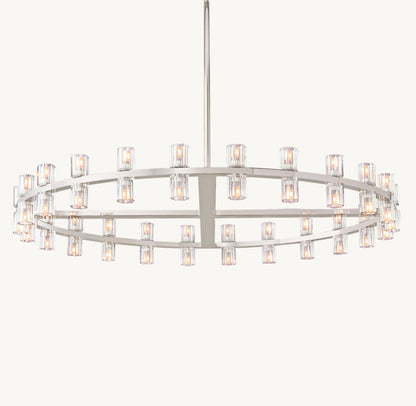 ARCACHON LED ROUND CHANDELIER 48"