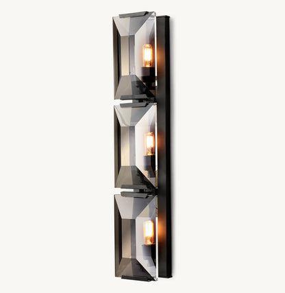 HARLOW CRYSTAL TRIPLE SCONCE