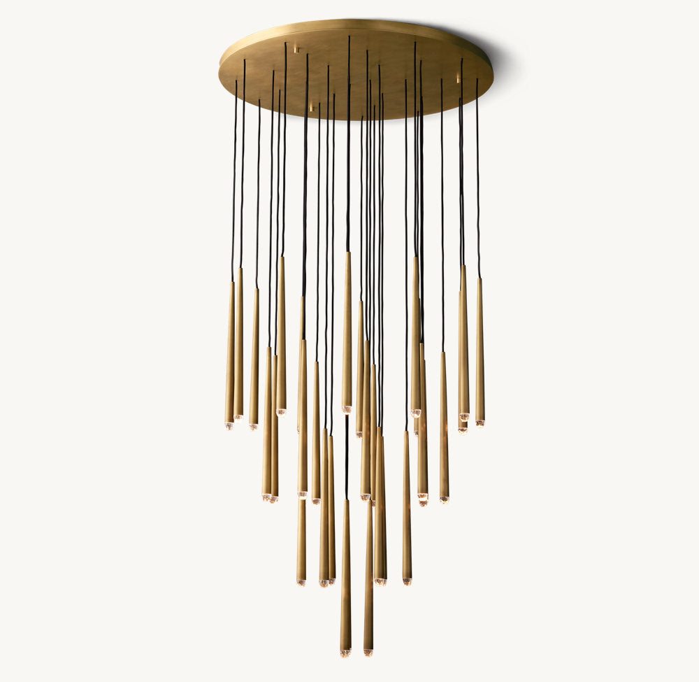AQUITAINE ROUND CHANDELIER 48"