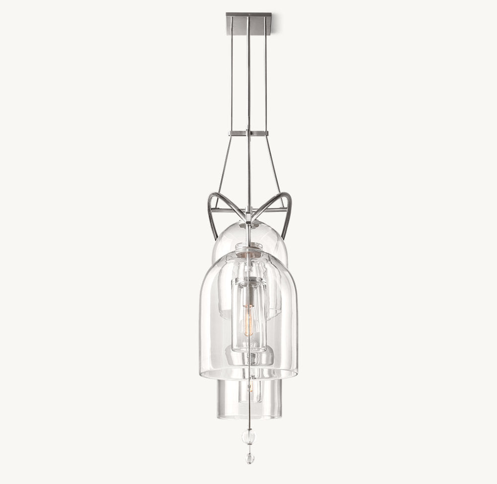 FULCRUM GRAND LINEAR CHANDELIER 85"
