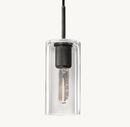 UTILITAIRE CYLINDER SHADE PENDANT