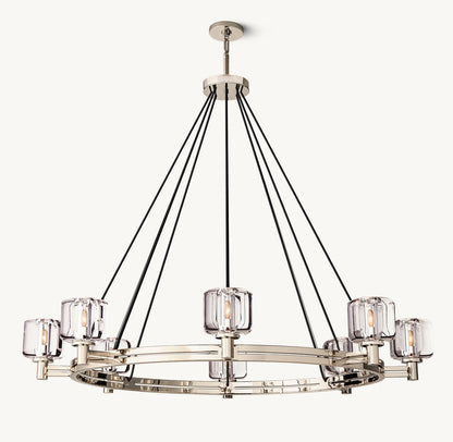 DEMARET ROUND CHANDELIER 48"