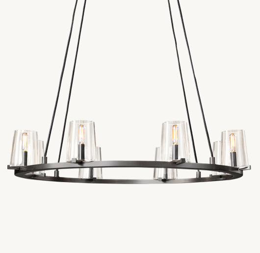 PAUILLAC ROUND CHANDELIER 36"