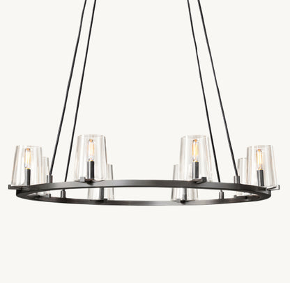PAUILLAC ROUND CHANDELIER 36"