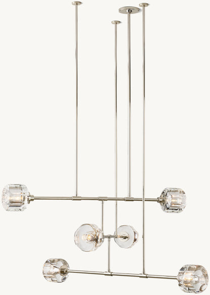 DEMARET MOBILE ROUND CHANDELIER 48"
