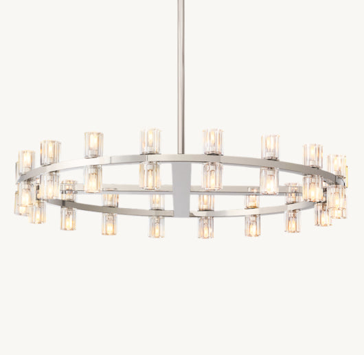 ARCACHON LED ROUND CHANDELIER 36"