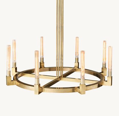 CANNELE ROUND CHANDELIER 48"