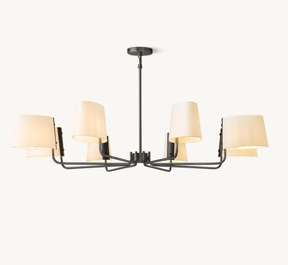 MARTINEAU ROUND CHANDELIER 60"