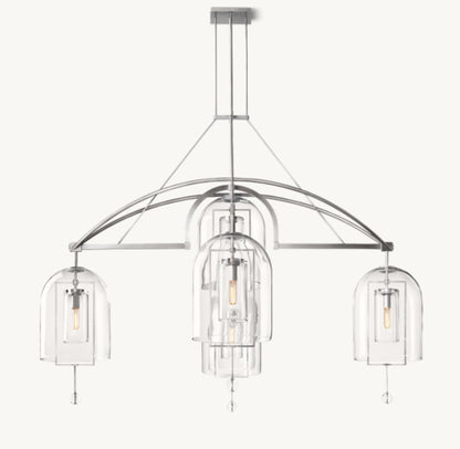 FULCRUM ROUND GRAND CHANDELIER 73"
