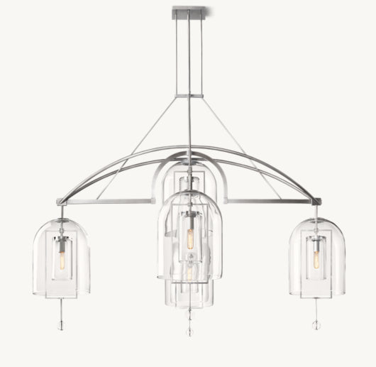FULCRUM ROUND GRAND CHANDELIER 73"