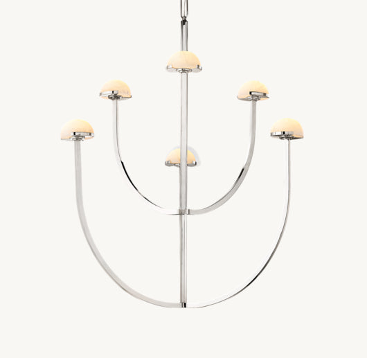 PEDRA ROUND CHANDELIER 32"