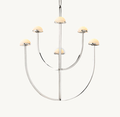 PEDRA ROUND CHANDELIER 32"