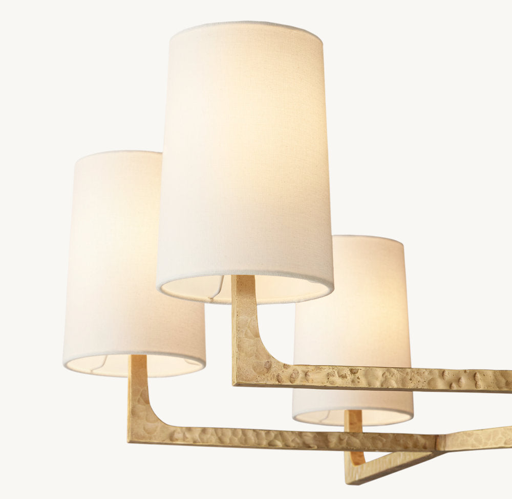 WRIGHT ROUND CHANDELIER 48"