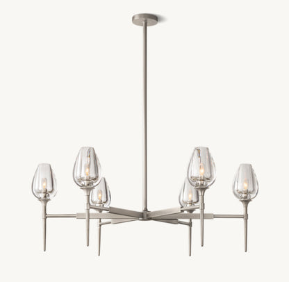 TULIP ROUND CHANDELIER 42"